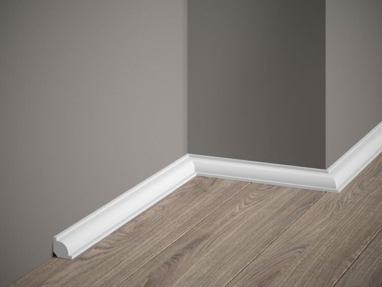 PLINTA POLIMER RIGID MD001 - 200 x 2.1 x 2.1 cm - Decorevo