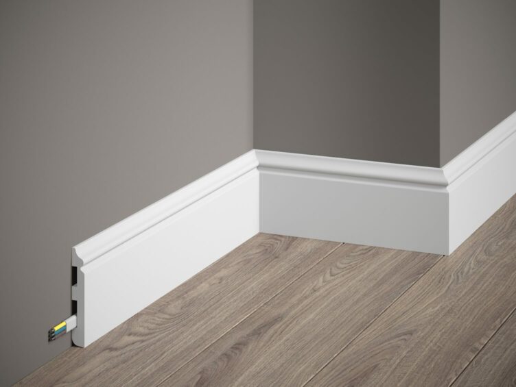 PLINTA POLIMER RIGID MD018 - 200 x 8 x 1.3 cm - Decorevo