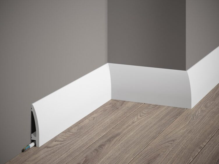 PLINTA POLIMER RIGID MD030 - 200 x 8 x 1.7 cm - Decorevo