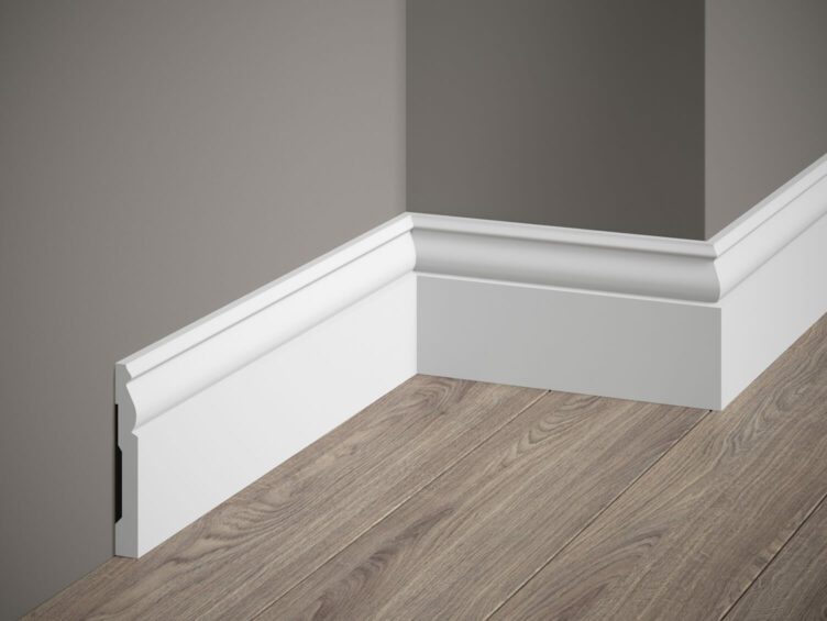 PLINTA POLIMER RIGID MD094 - 200 x 9.4 x 1.2 cm - Decorevo