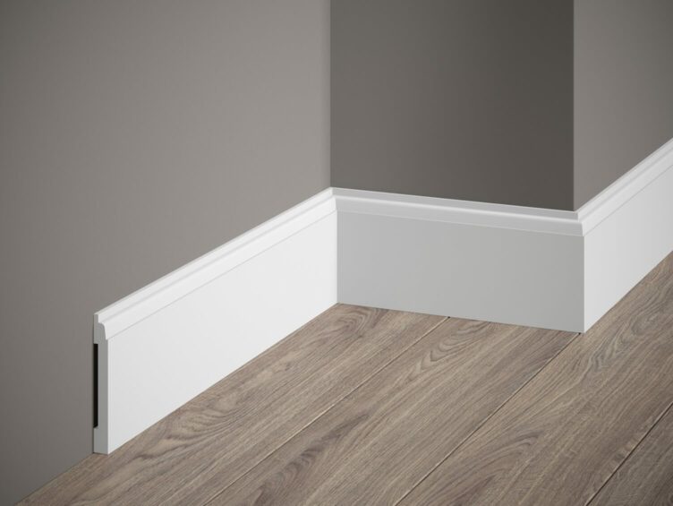 PLINTA POLIMER RIGID MD258 - 200 x 8.1 x 1 cm - Decorevo