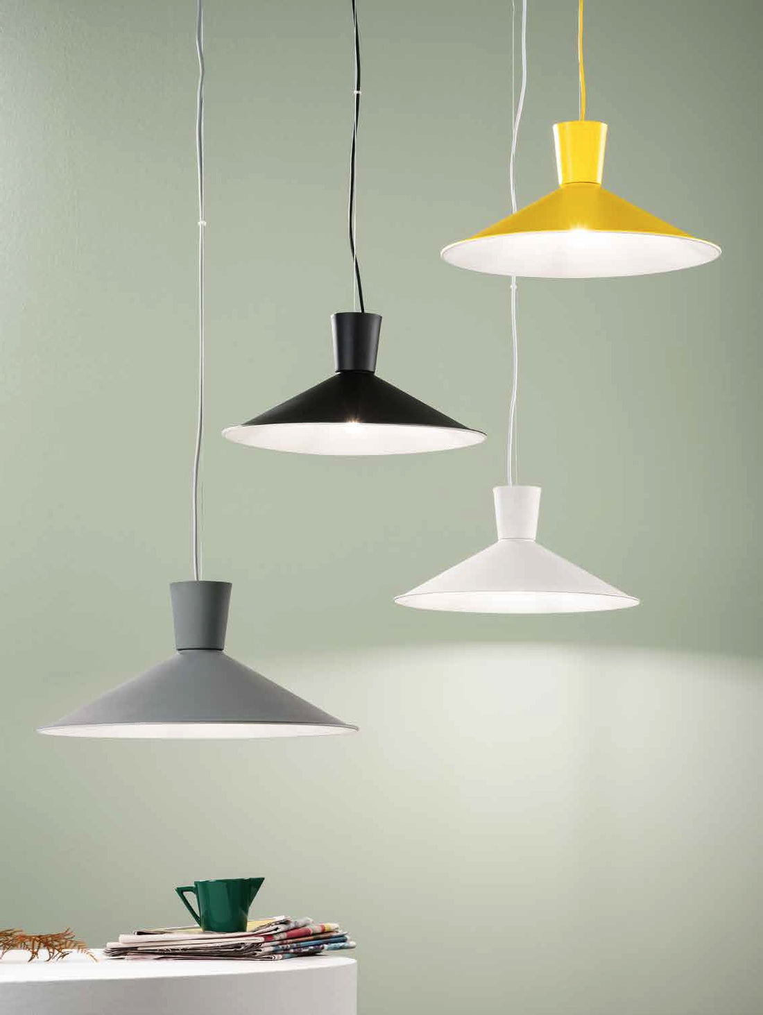 Pendul Elio – Corp de Iluminat Suspendat din Metal