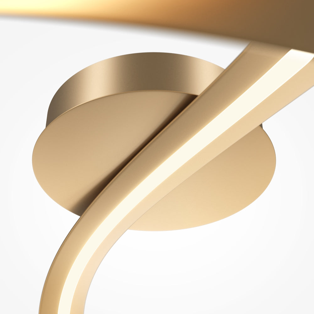 Plafonieră Maytoni Plons: Design Asimetric, Alamă