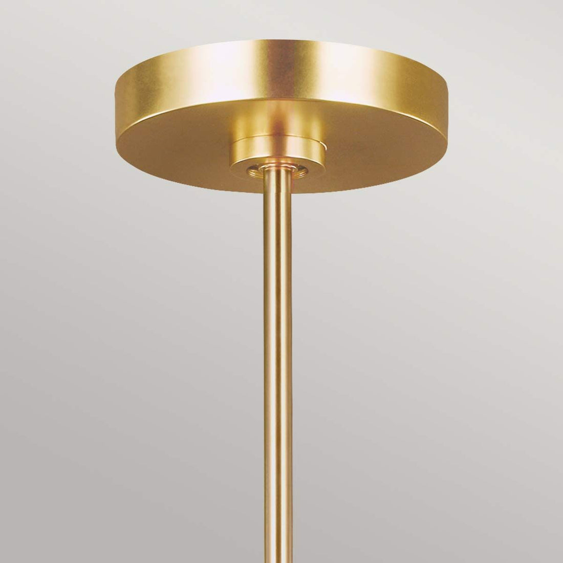 Candelabru Jax – 10 becuri, design Starburst Art Deco, Finisaj Burnished Brass
