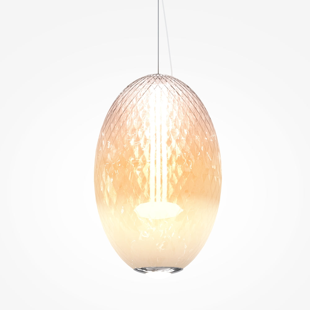 Lampă suspendată Maytoni Bruma, cu Design Oval