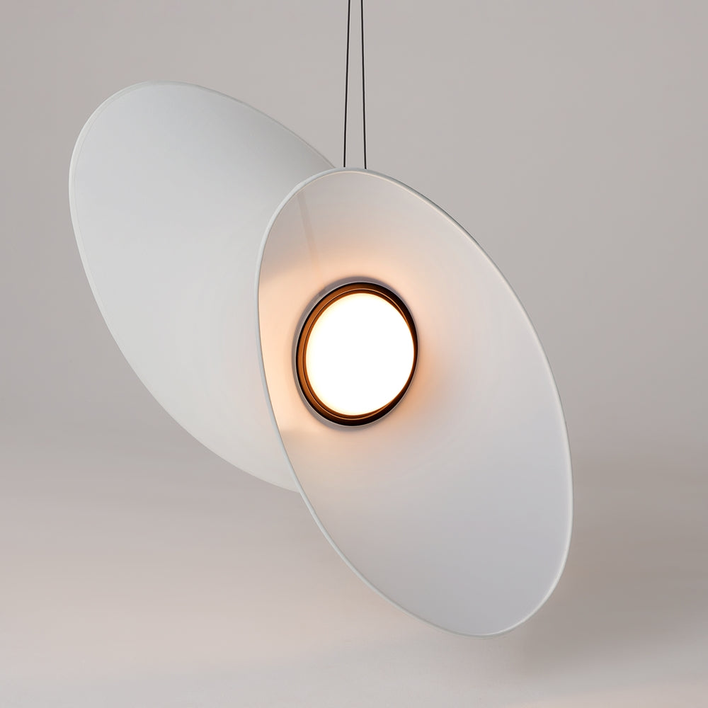 Lustră suspendată Maytoni Evolution alb mat cu LED 10W