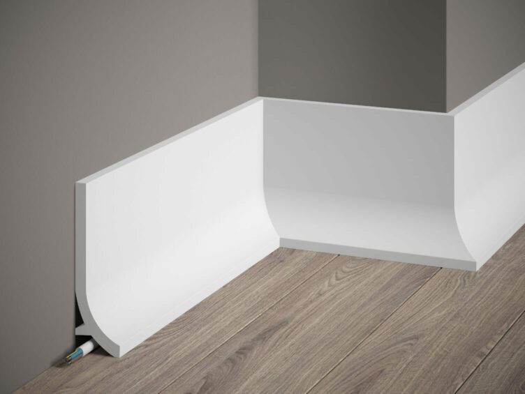 PLINTA POLIMER RIGID QS011 - 200 x 13.5 x 4 cm - Decorevo