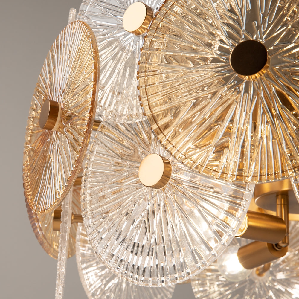 Lustra suspendată Maytoni Aster finisaj auriu