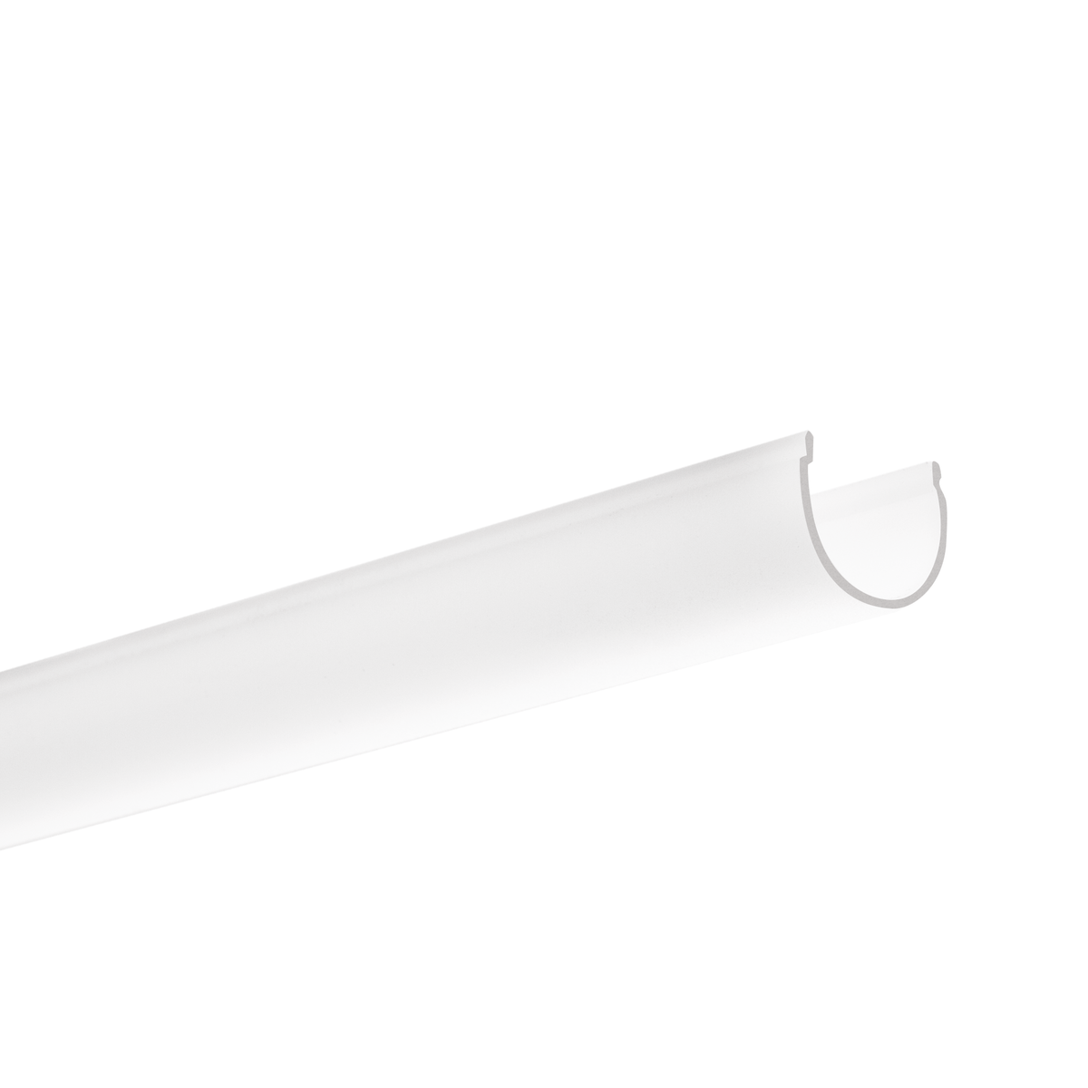 Difuzor G-22R satinat pentru profil aluminiu bandă LED