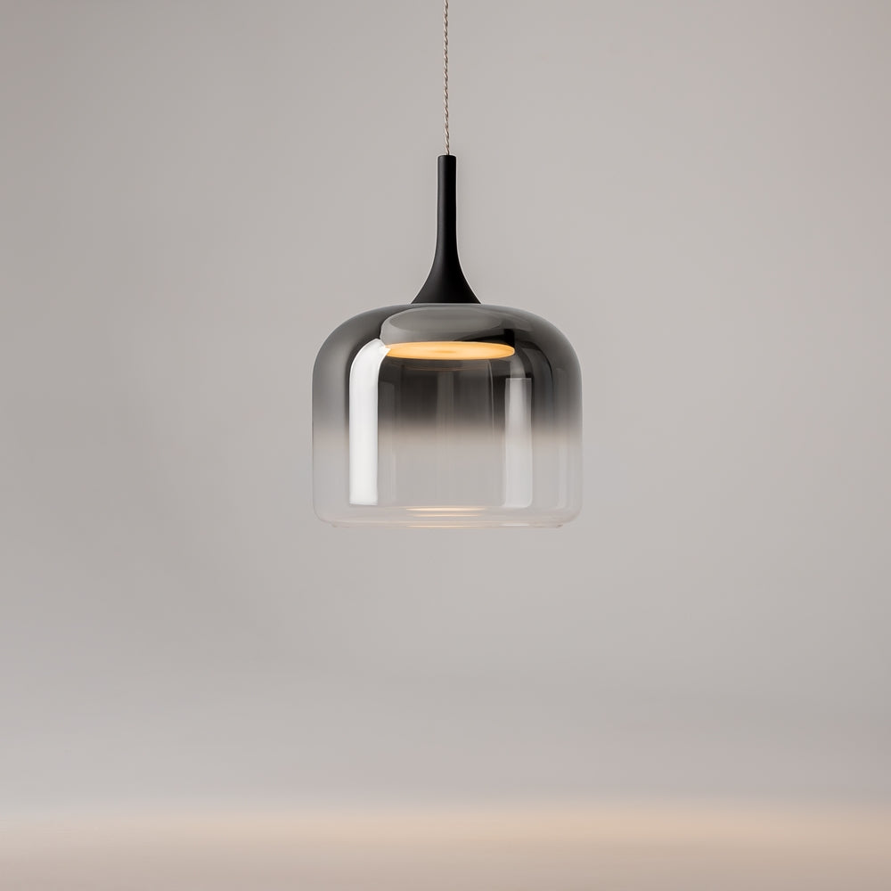 Lustră suspendată Maytoni Spirito negru mat cu LED 18W