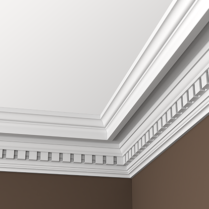 Cornisa din poliuretan 1.50.110 - 16.9x18.9x200 cm - imagine 2