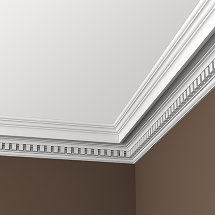 Cornisa din poliuretan 1.50.111 - 11.2x11.8x200 cm - imagine 2