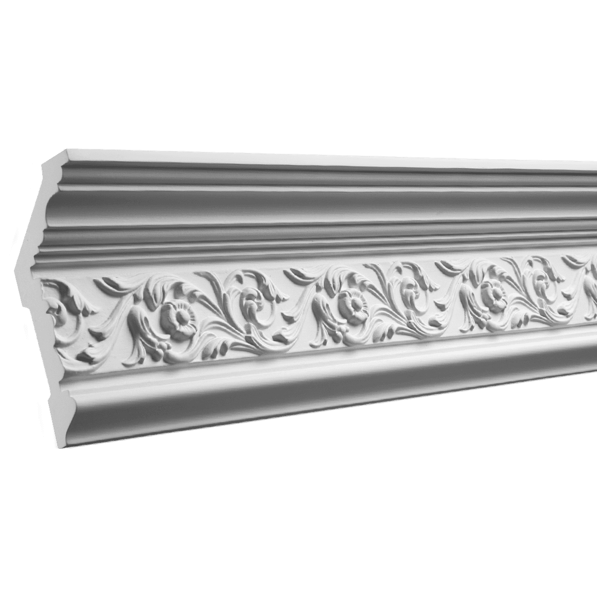 Cornisa din poliuretan 1.50.128 - 14.4x6.6x200 cm - Decorevo