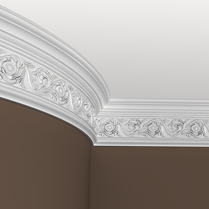 Cornisa din poliuretan 1.50.128 - 14.4x6.6x200 cm - imagine 3