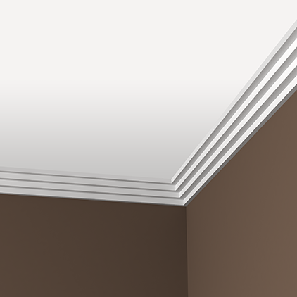 Cornisa din poliuretan 1.50.140 - 5.6x5.6x200 cm - imagine 2