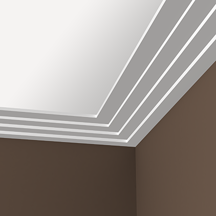 Cornisa din poliuretan 1.50.142 - 4.5x19.5x200 cm - imagine 2