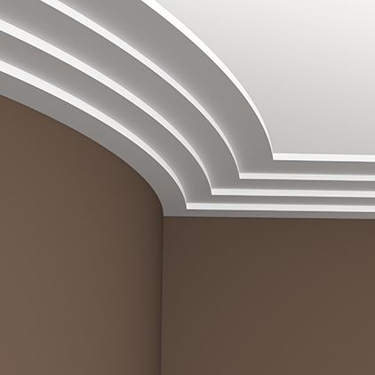 Cornisa din poliuretan 1.50.142 - 4.5x19.5x200 cm - imagine 3