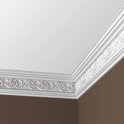 Cornisa din poliuretan 1.50.163 - 15.1x6.5x200 cm - imagine 2