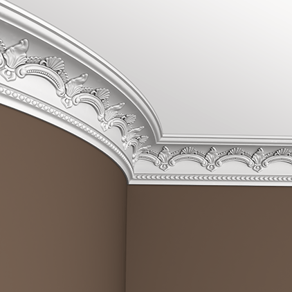 Cornisa din poliuretan 1.50.183 - 9.6x8.4x200 cm - imagine 3
