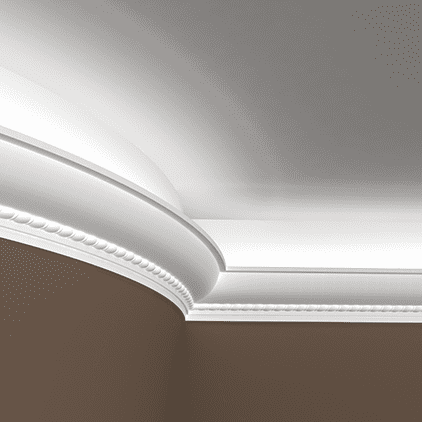 Cornisa din poliuretan 1.50.208 - 7.1x7.1x200 cm - imagine 3