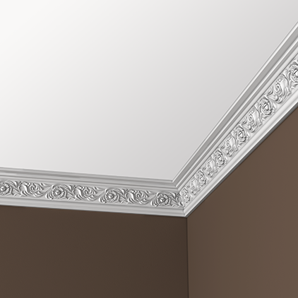Cornisa din poliuretan 1.50.274 - 8.6x5.5x200 cm - imagine 2