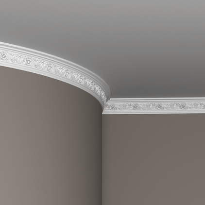 Cornisa din poliuretan 1.50.274 - 8.6x5.5x200 cm - imagine 3