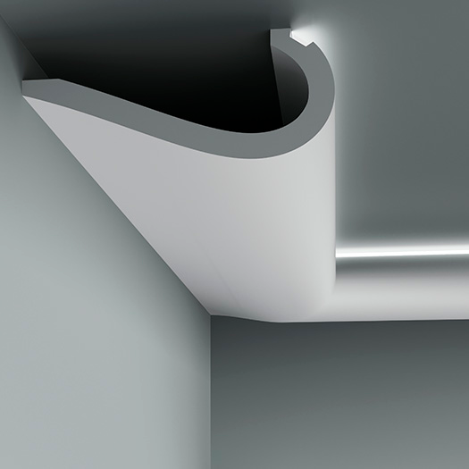 Cornisa din poliuretan 1.50.710 - 10x24.7x200 cm - imagine 3