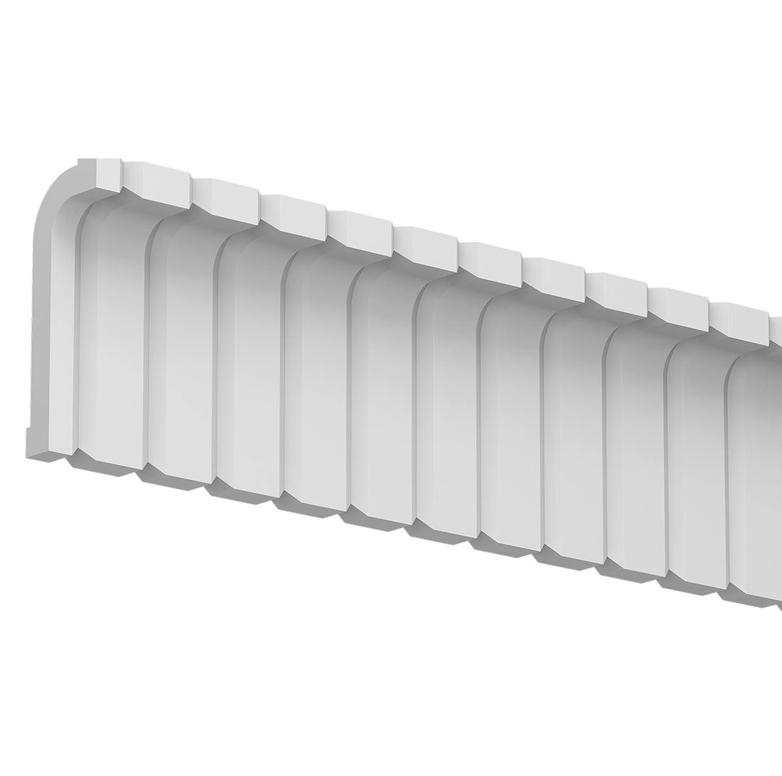 Cornisa din poliuretan 1.50.805 - 20x7.5x200 cm - Decorevo