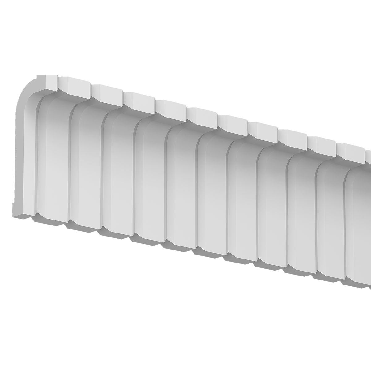 Cornisa din poliuretan 1.50.805 - 20x7.5x200 cm - Decorevo