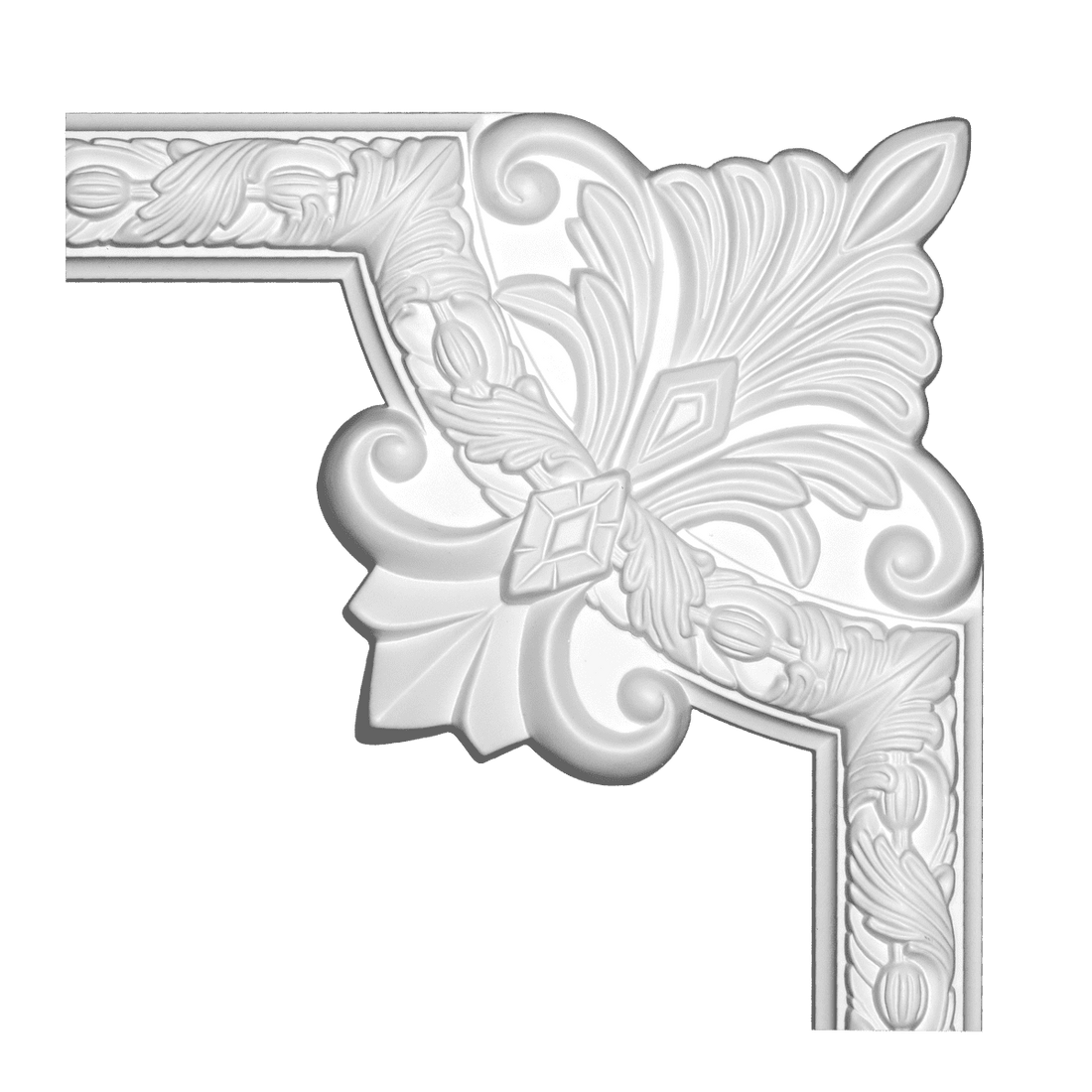 Coltar din poliuretan 1.52.283 - 26x26x2.6 cm - Decorevo