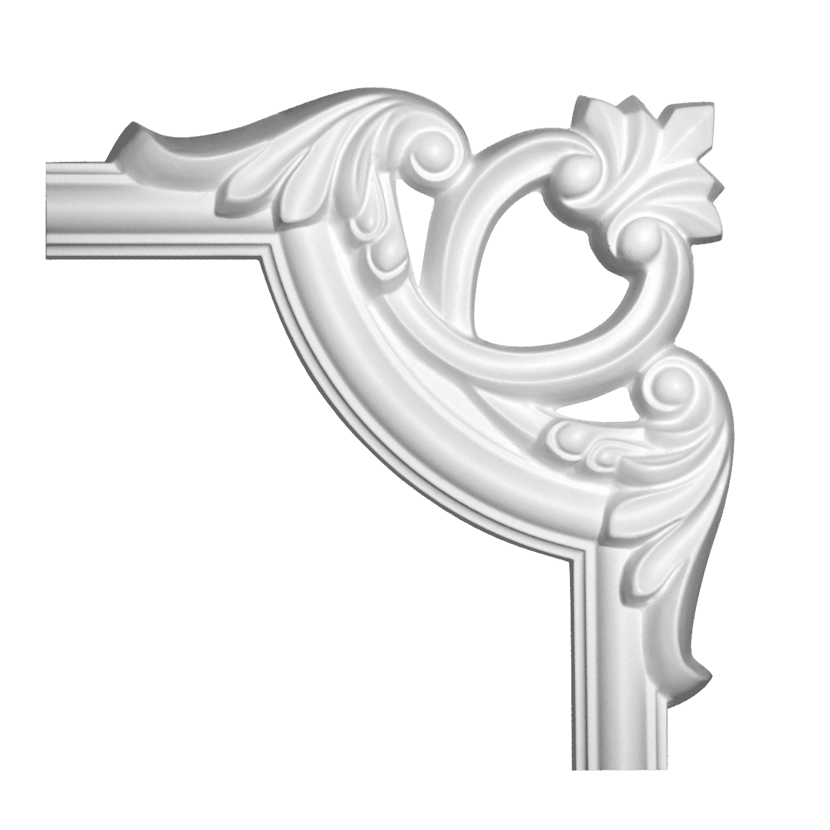 Coltar din poliuretan 1.52.285 - 18.1x18.1x2.4 cm - Decorevo