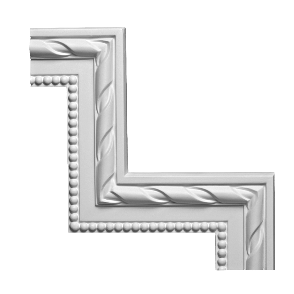 Coltar din poliuretan 1.52.294 - 26.1x26.1x1.8 cm - Decorevo