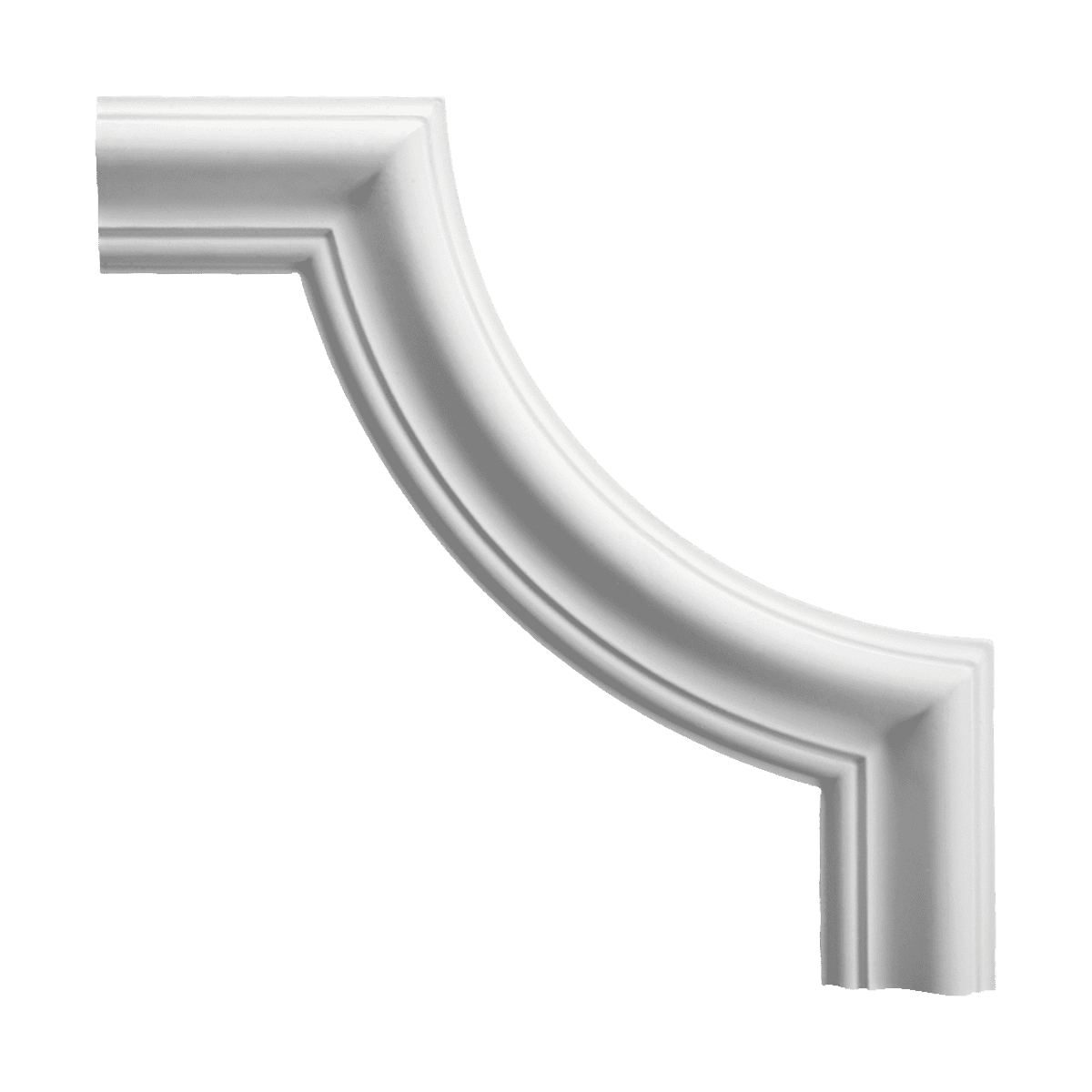 Coltar din poliuretan 1.52.301 - 21x21x1.6 cm - Decorevo