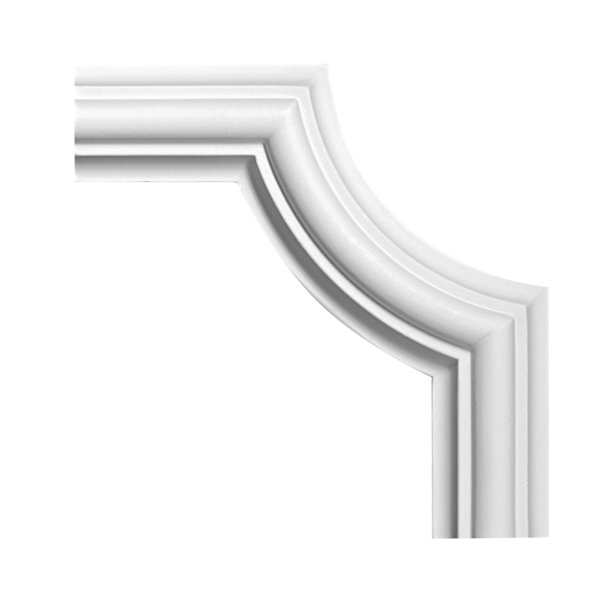 Coltar din poliuretan 1.52.308 - 16x16x2 cm - Decorevo