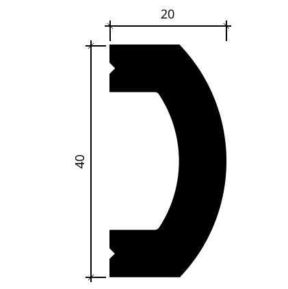 Coltar din poliuretan 1.52.816 - 30x30x2 cm - imagine 5