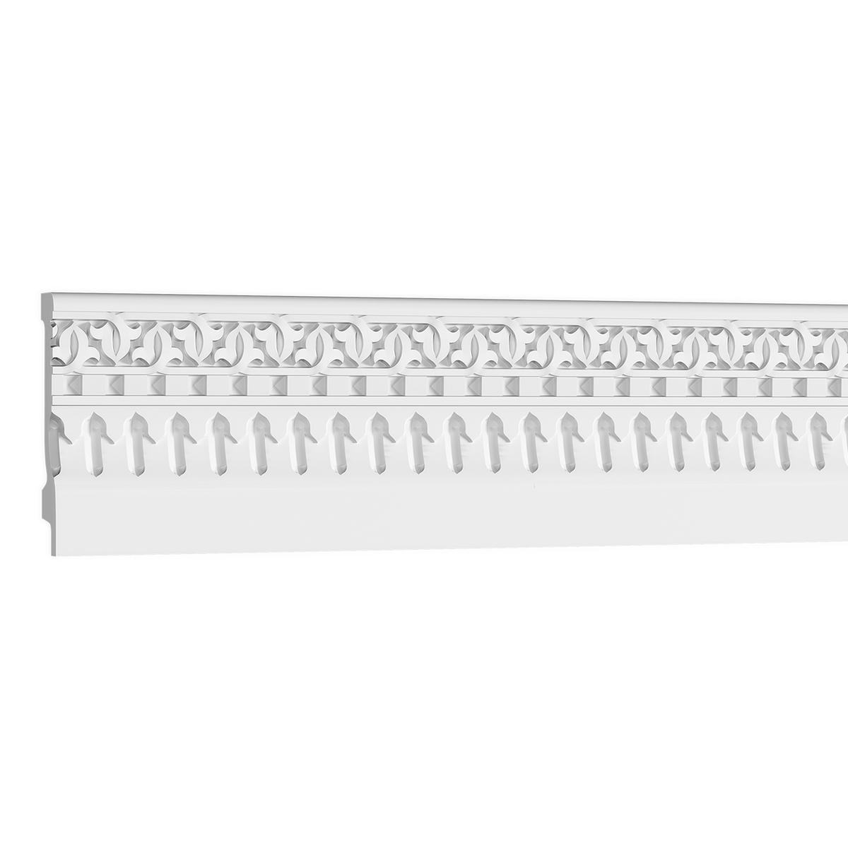 Plinta din poliuretan 1.53.501 - 13.9x2.5x200 cm - Decorevo