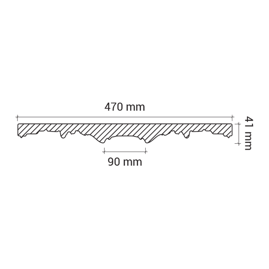 Rozeta din poliuretan 1.56.020 - Ø 47 cm - imagine 3