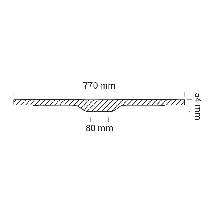Rozeta din poliuretan 1.56.026 - Ø 76.9 cm - imagine 3