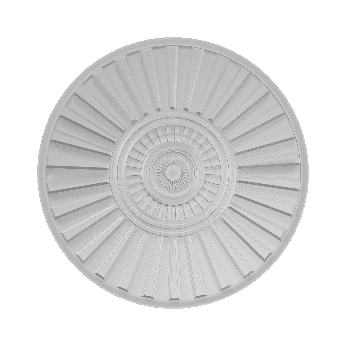 Rozeta din poliuretan 1.56.801 - Ø 35 cm - Decorevo