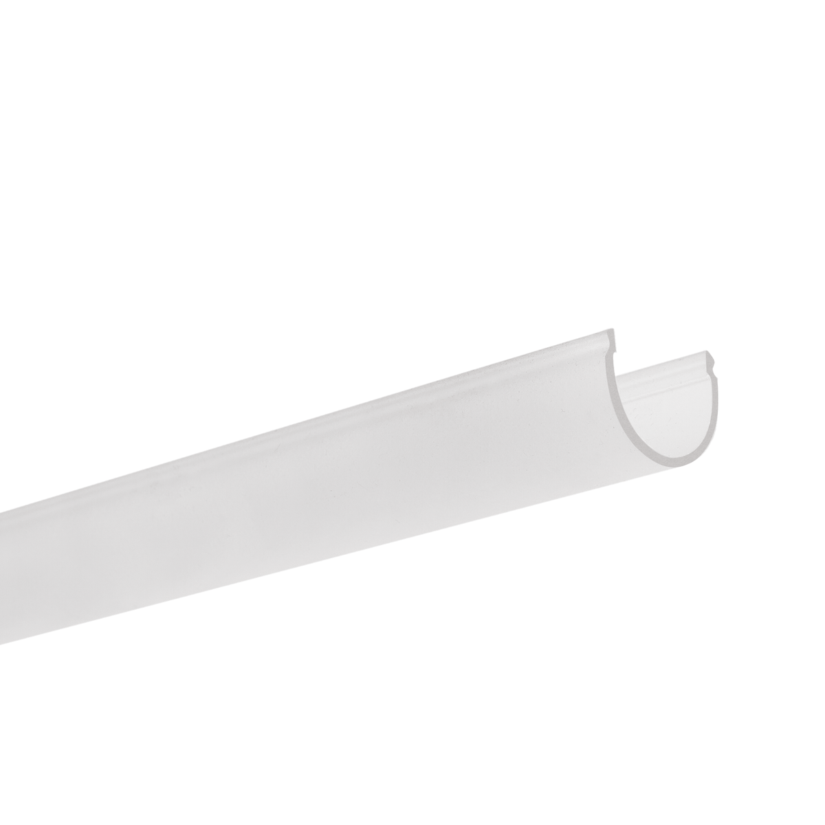 Difuzor G-22R semi-transparent pentru profil aluminiu bandă LED
