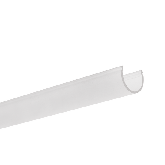 Difuzor G-22R semi-transparent pentru profil aluminiu bandă LED