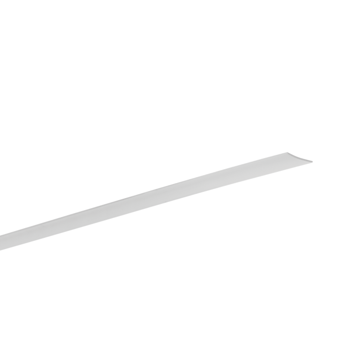 Difuzor T-13 semi-transparent pentru profil aluminiu bandă LED