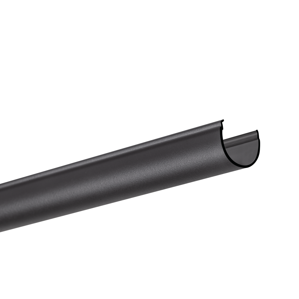 Difuzor G-22R negru pentru profil aluminiu bandă LED