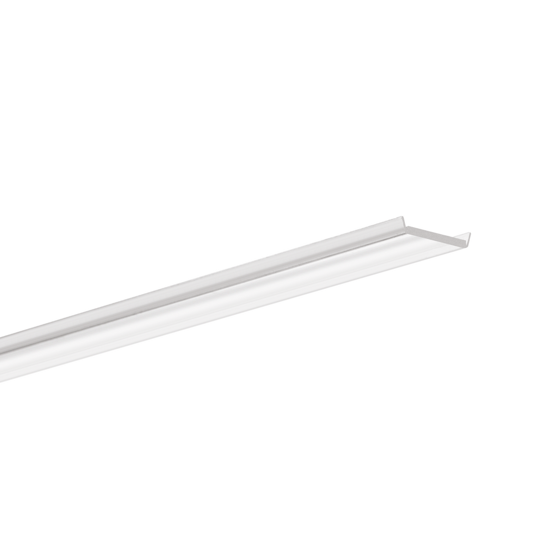 Difuzor HS-22 transparent pentru profil aluminiu bandă LED