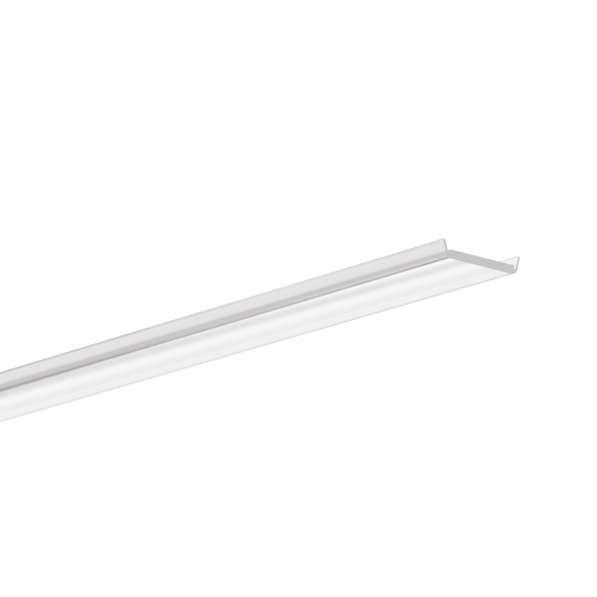 Difuzor HS-22 transparent pentru profil aluminiu bandă LED