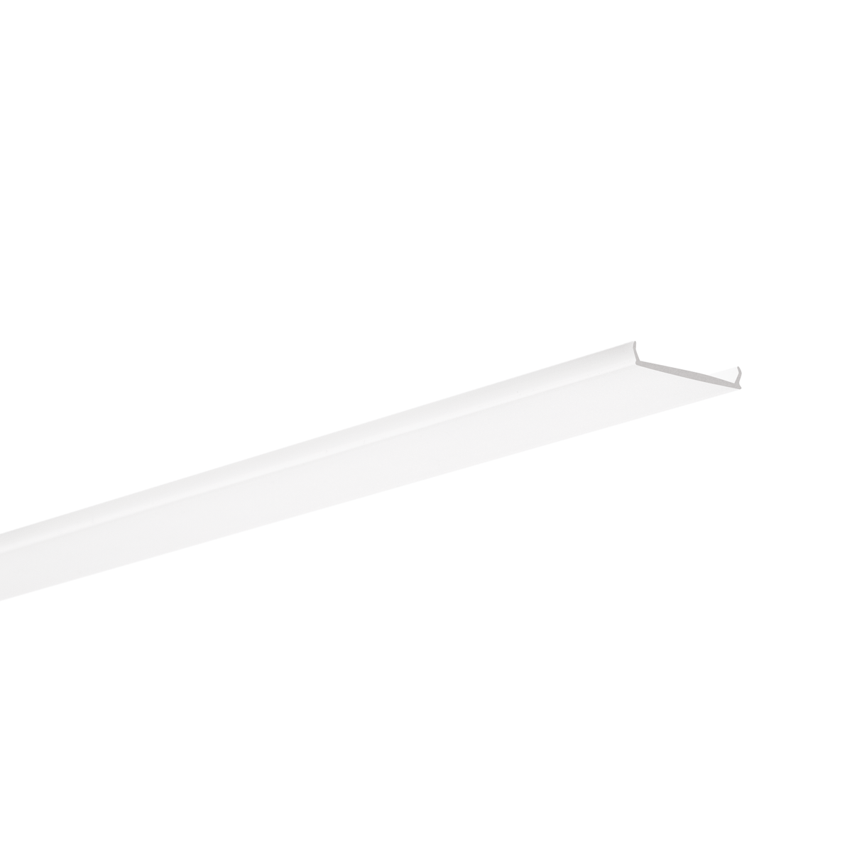 Difuzor LIGER-22 satinat pentru profil aluminiu bandă LED