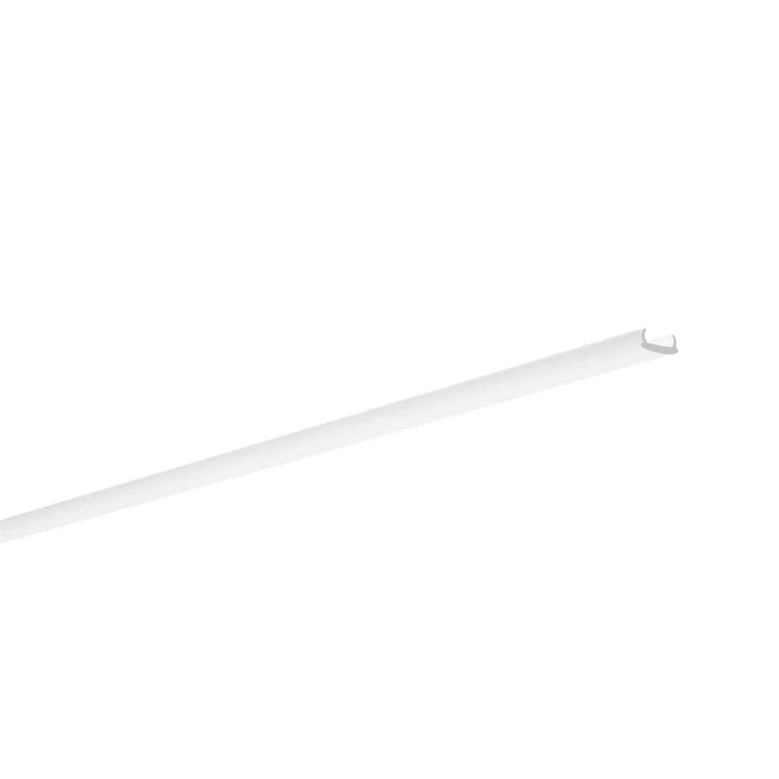 Difuzor PIKO-7 satinat pentru profil aluminiu bandă LED