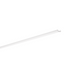 Difuzor PIKO-7 satinat pentru profil aluminiu bandă LED