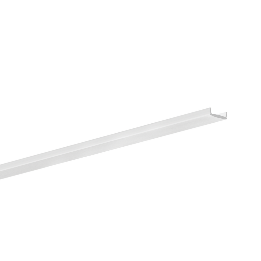 Difuzor LIGER-11 satinat pentru profil aluminiu bandă LED