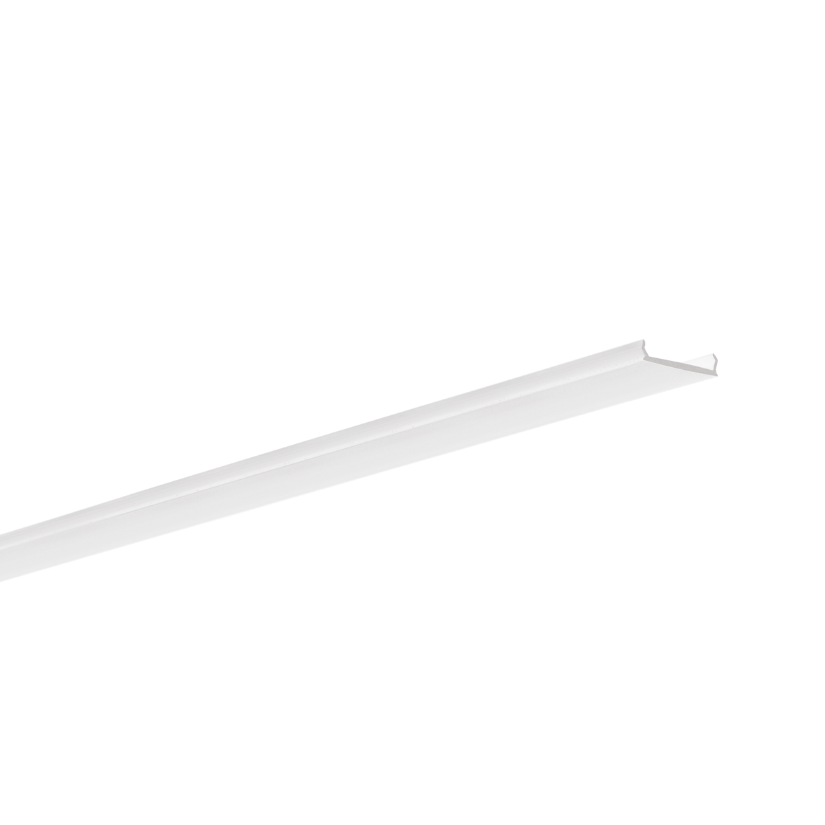 Difuzor LIGER-16 satinat pentru profil aluminiu bandă LED